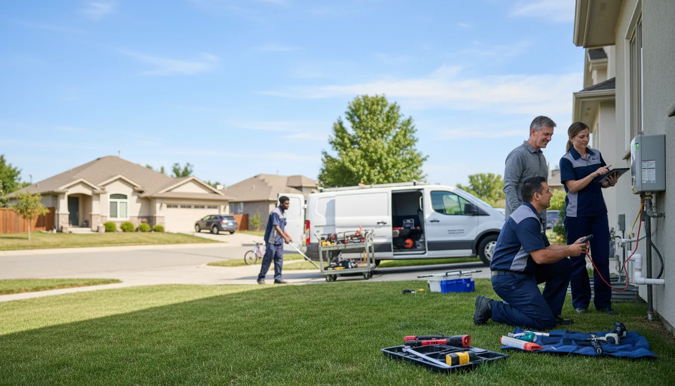 Tankless water heater service in Oliveburg, PA